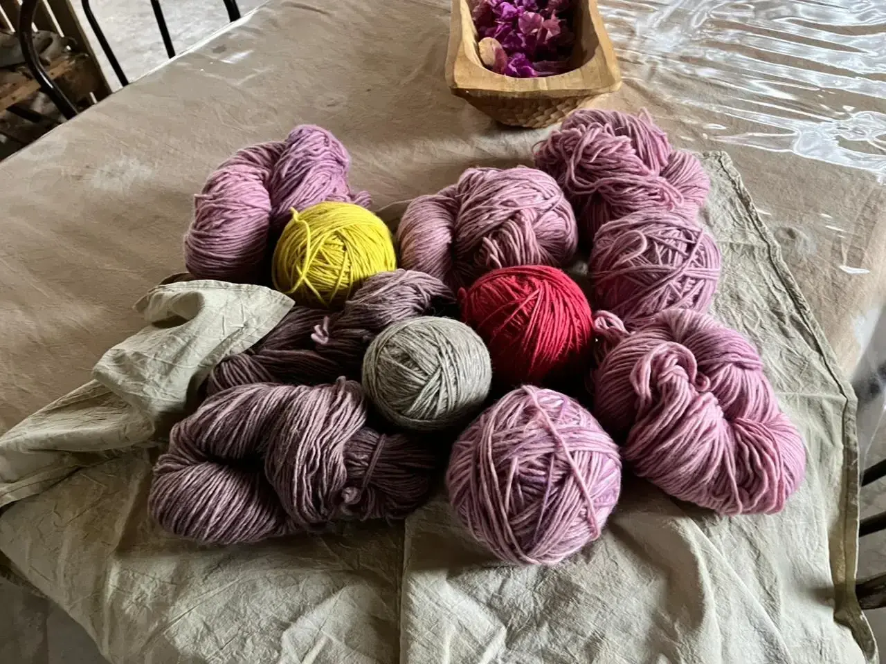 Imágen del trabajo en la feria.