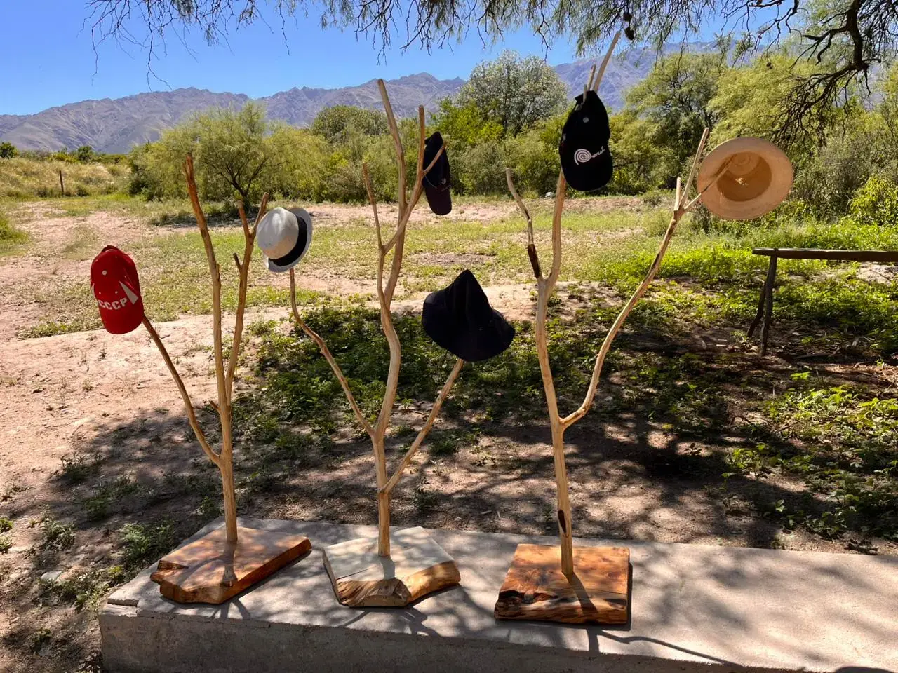 Imágen del trabajo en la feria.