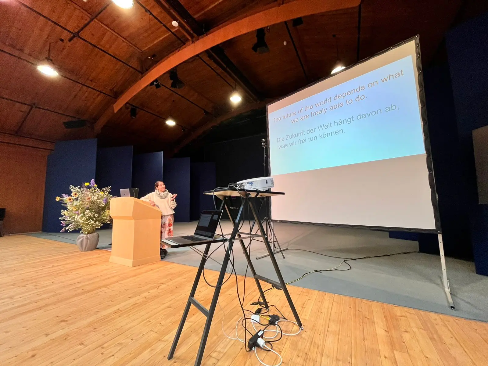 Imágen del viaje al Goetheanum