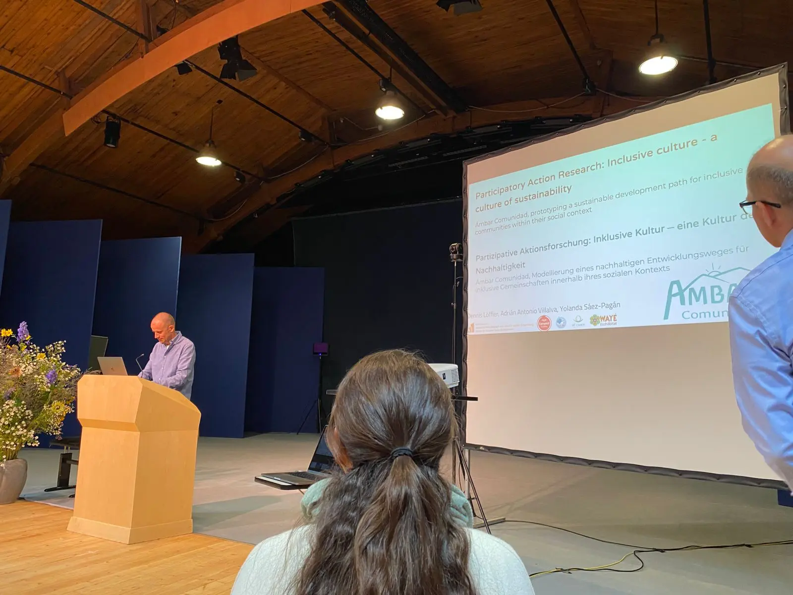 Imágen del viaje al Goetheanum